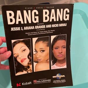 Bang Bang Jessie J Ariana Grande Nicki Minaj Songbook For Piano Vocals Guitar